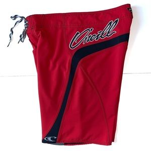O’Neill | board shorts | red/black/white | size 32